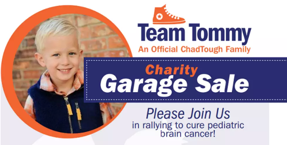 Team Tommy Charity Garage Sale Is Rallying To Cure Pediatric Brain Cancer