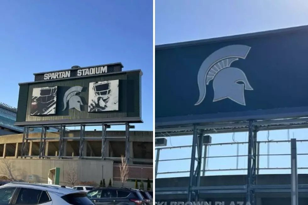 Act Fast Michigan Fans, Buy MSU’s Giant Stadium Spartan Head and Melt it Down in Ultimate Prank